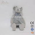 New design plush stuffed animal shaped mouse toy baby toy